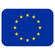 🇪🇺 Emoji Bandera: Unión Europea en Twitter Twemoji 12.1.3.