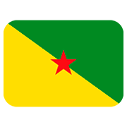 🇬🇫 Emoji Bandera: Guayana Francesa en Twitter Twemoji 12.1.3.
