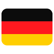 🇩🇪 Emoji Bandera: Alemania en Twitter Twemoji 12.1.3.