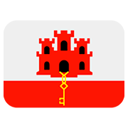 🇬🇮 Emoji Flagge: Gibraltar Twitter Twemoji 12.1.3.