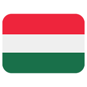 🇭🇺 Emoji Bandera: Hungría en Twitter Twemoji 12.1.3.