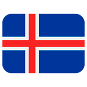 🇮🇸 Emoji Bandeira: Islândia na Twitter Twemoji 12.1.3.
