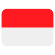 🇮🇩 Emoji Bandera: Indonesia en Twitter Twemoji 12.1.3.