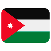 🇯🇴 Emoji Bandera: Jordania en Twitter Twemoji 12.1.3.