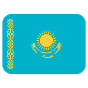 Emoji 🇰🇿 Bandiera: Kazakistan su Twitter Twemoji 12.1.3.