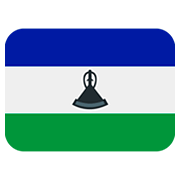 Émoji 🇱🇸 Drapeau : Lesotho sur Twitter Twemoji 12.1.3.