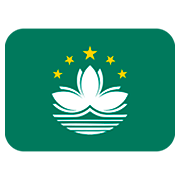 🇲🇴 Emoji Bandeira: Macau, RAE Da China na Twitter Twemoji 12.1.3.