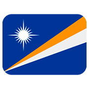 🇲🇭 Emoji Bandeira: Ilhas Marshall na Twitter Twemoji 12.1.3.
