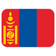 🇲🇳 Emoji Flagge: Mongolei Twitter Twemoji 12.1.3.