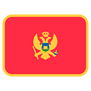 🇲🇪 Emoji Bandera: Montenegro en Twitter Twemoji 12.1.3.