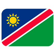 🇳🇦 Emoji Bandera: Namibia en Twitter Twemoji 12.1.3.