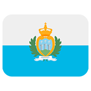 🇸🇲 Emoji Bandera: San Marino en Twitter Twemoji 12.1.3.