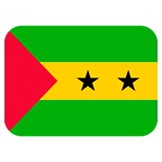 🇸🇹 Emoji Flagge: São Tomé und Príncipe Twitter Twemoji 12.1.3.