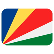🇸🇨 Emoji Bandera: Seychelles en Twitter Twemoji 12.1.3.
