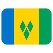 Émoji 🇻🇨 Drapeau : Saint-Vincent-et-les-Grenadines sur Twitter Twemoji 12.1.3.