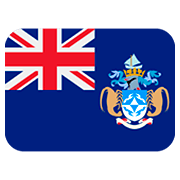 🇹🇦 Emoji Flagge: Tristan da Cunha Twitter Twemoji 12.1.3.