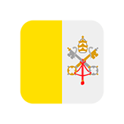 🇻🇦 Emoji Bandera: Ciudad Del Vaticano en Twitter Twemoji 12.1.3.