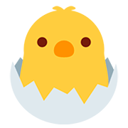 🐣 Emoji schlüpfendes Küken Twitter Twemoji 12.1.3.