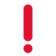 Emoji ❗ Punto Esclamativo Rosso su Twitter Twemoji 12.1.3.