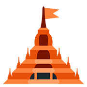 Emoji 🛕 Tempio Indù su Twitter Twemoji 12.1.3.
