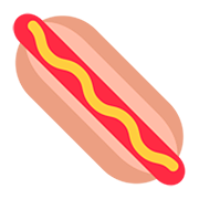 Émoji 🌭 Hot Dog sur Twitter Twemoji 12.1.3.