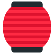 Emoji 🏮 Lanterna Rossa su Twitter Twemoji 12.1.3.