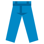 Emoji 👖 Jeans su Twitter Twemoji 12.1.3.