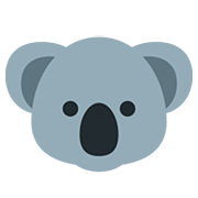 🐨 Emoji Koala en Twitter Twemoji 12.1.3.