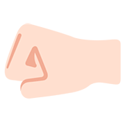 Emoji 🤛🏻 Pugno A Sinistra: Carnagione Chiara su Twitter Twemoji 12.1.3.