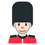 💂🏻‍♂️ Emoji Guarda Homem: Pele Clara na Twitter Twemoji 12.1.3.