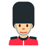 Emoji 💂🏼‍♂️ Guardia Uomo: Carnagione Abbastanza Chiara su Twitter Twemoji 12.1.3.