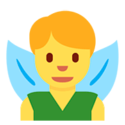 Emoji 🧚‍♂️ Folletto Alato su Twitter Twemoji 12.1.3.