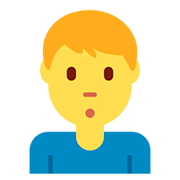 🙎‍♂️ Emoji Homem Fazendo Bico na Twitter Twemoji 12.1.3.