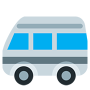 Émoji 🚐 Minibus sur Twitter Twemoji 12.1.3.