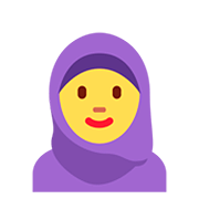 🧕 Emoji Mujer Con Hiyab en Twitter Twemoji 12.1.3.