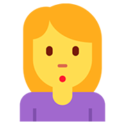 Emoji 🙎 Persona Imbronciata su Twitter Twemoji 12.1.3.