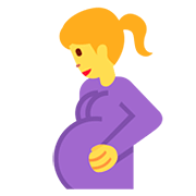 🤰 Emoji Mujer Embarazada en Twitter Twemoji 12.1.3.