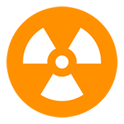Emoji ☢️ Simbolo Della Radioattività su Twitter Twemoji 12.1.3.