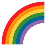 Emoji 🌈 Arcobaleno su Twitter Twemoji 12.1.3.