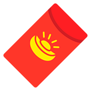 Emoji 🧧 Busta Rossa su Twitter Twemoji 12.1.3.
