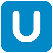 Emoji 🇺 Lettera simbolo indicatore regionale U su Twitter Twemoji 12.1.3.