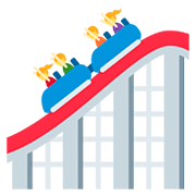🎢 Emoji Montaña Rusa en Twitter Twemoji 12.1.3.