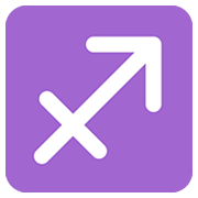 Emoji ♐ Segno Zodiacale Del Saggitario su Twitter Twemoji 12.1.3.