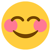 Emoji 😊 Faccina Con Occhi Sorridenti su Twitter Twemoji 12.1.3.