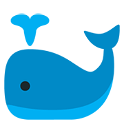 Emoji 🐳 Balena Che Spruzza Acqua su Twitter Twemoji 12.1.3.