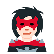 Emoji 🦹🏻 Supercattivo: Carnagione Chiara su Twitter Twemoji 12.1.3.