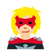 🦹🏼 Emoji Personaje De Supervillano: Tono De Piel Claro Medio en Twitter Twemoji 12.1.3.