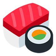 🍣 Emoji Sushi en Twitter Twemoji 12.1.3.