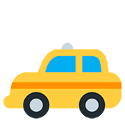 Émoji 🚕 Taxi sur Twitter Twemoji 12.1.3.
