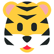🐯 Emoji Cara De Tigre en Twitter Twemoji 12.1.3.